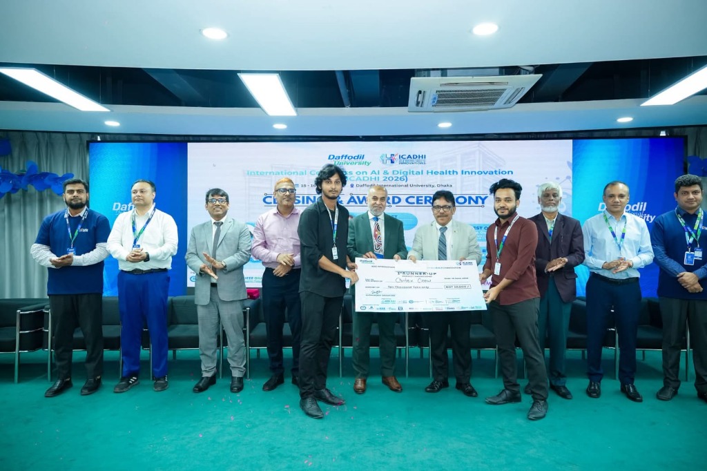 1st Runner-Up ICADHI IEEE Congress Closing Ceremony
