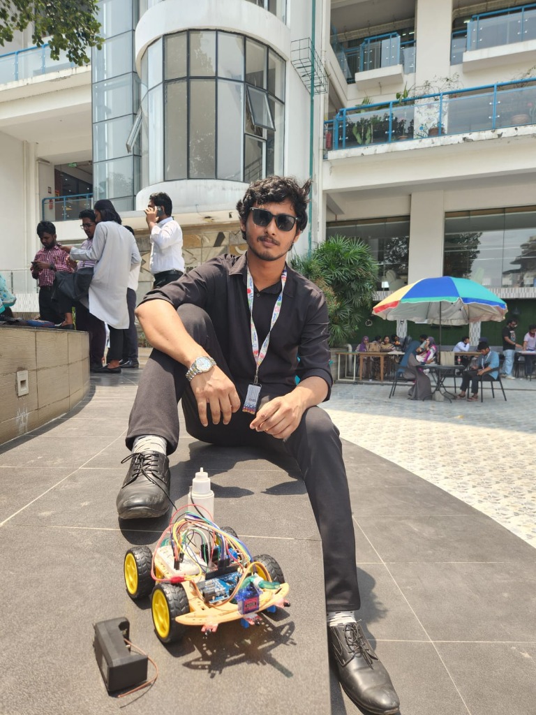 Shafim - With Fire Fighting Robot Close View