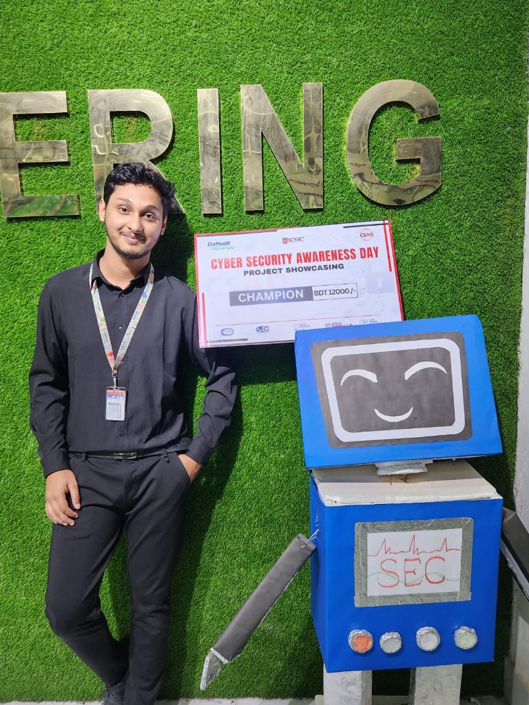 Shafim - CSAD Champion Robot Display